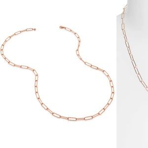 Monica Vinader Alta Textured Chain Necklace
